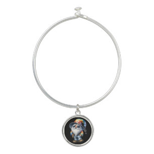 Hippy Gnome Bangle Bracelet