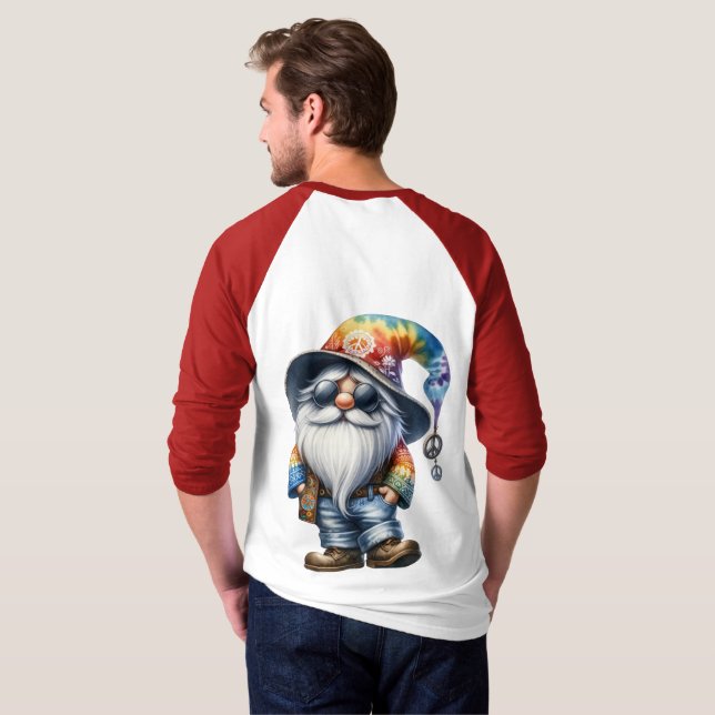 Hippy Gnome T-Shirt (Back Full)