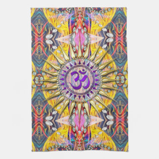 Hippy Goa Solar Purple OM Cloth Banner