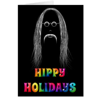 Hippy Holidays Card