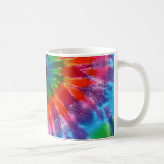 Hippy Peace Retro 60s Tie Dye Coffee Mug