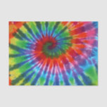 Hippy Peace Retro 60s Tie Dye Tissue Paper