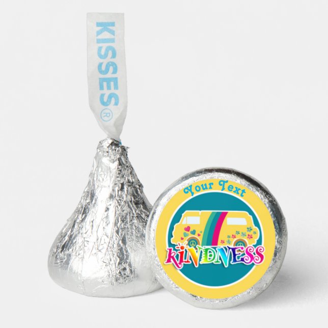 Hippy Retro 70s Design - Candy Favors (Front)