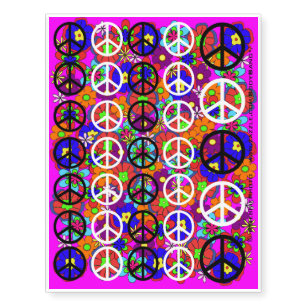 Hippie Temporary Tattoos | Zazzle Hippie Temporary Tattoos | Zazzle