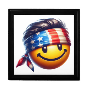Hippy Smiley Face Gift Box