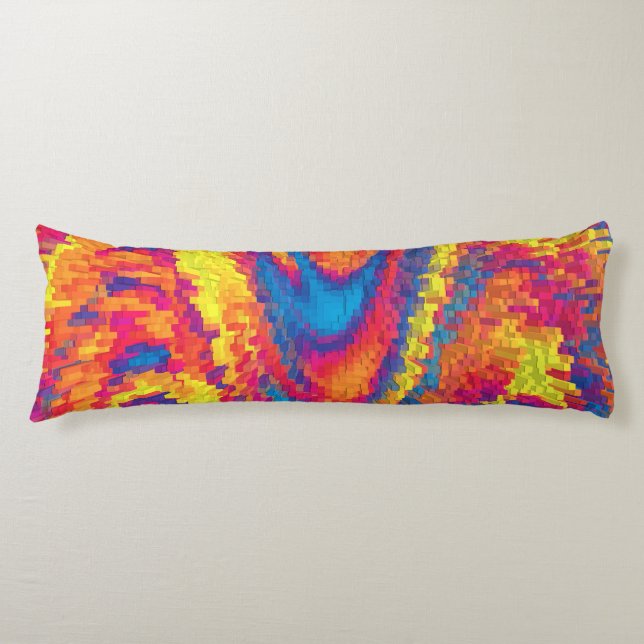 Hippy Swirls....... Body Pillow (Front)