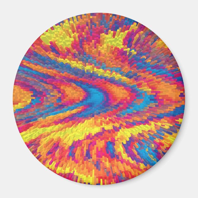 Hippy Swirls...... Magnet (Front)