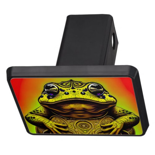 Hippy Trippy Psychedelic Toad Zen Hitch Cover