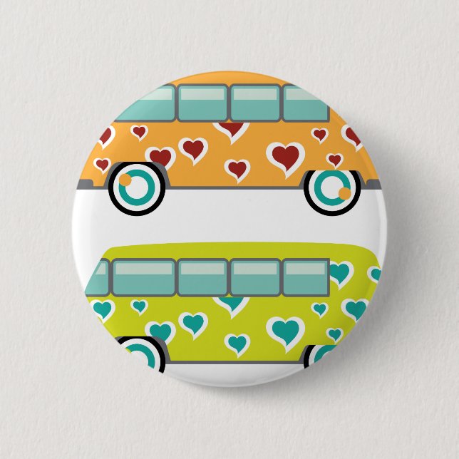 Hippy Van Button (Front)