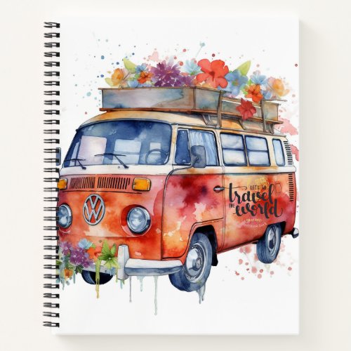 Hippy Van Notebook