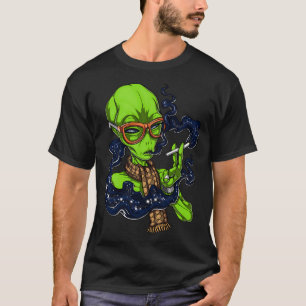 Hipster Alien T-Shirt