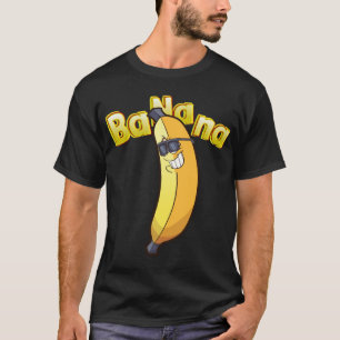 Hipster Banana Funny Vegan Fruit Lover Gift T-Shirt