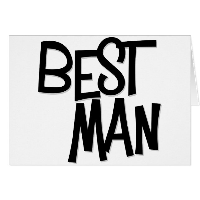 Hipster Best Man (Front Horizontal)