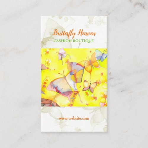Beautiful Butterflies in Nature Business Cards