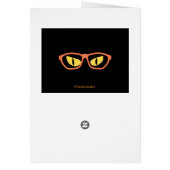 Hipster Cat, Classic Cards (Back)