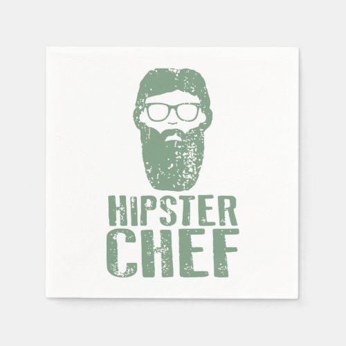 Hipster Chef Napkins