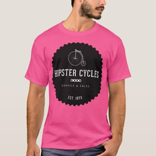 hipster cycles T_Shirt