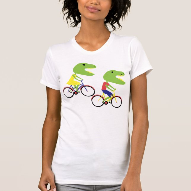 hipster dinos T-Shirt (Front)