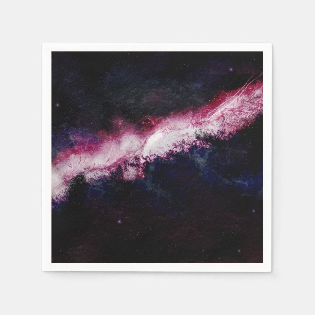 Hipster Galaxy Universe Napkins (Front)