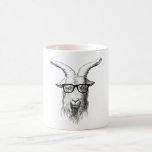 Hipster Goat Coffee Mug at Zazzle