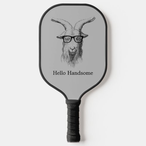 Hipster Goat  Pickleball Paddle
