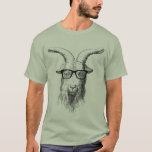 Hipster Goat T-Shirt<br><div class="desc">hipster goat</div>