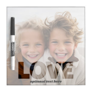 Hipster Instagram Photo Art - Love Color Overlay Dry-Erase Board