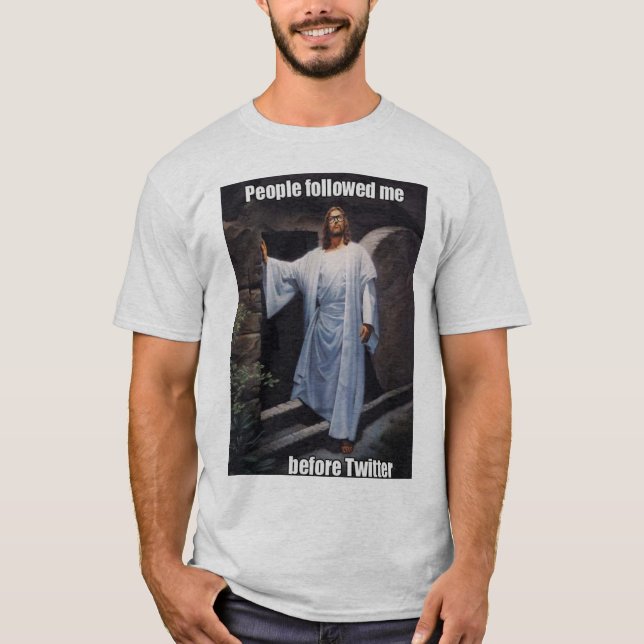 Hipster Jesus T-Shirt (Front)