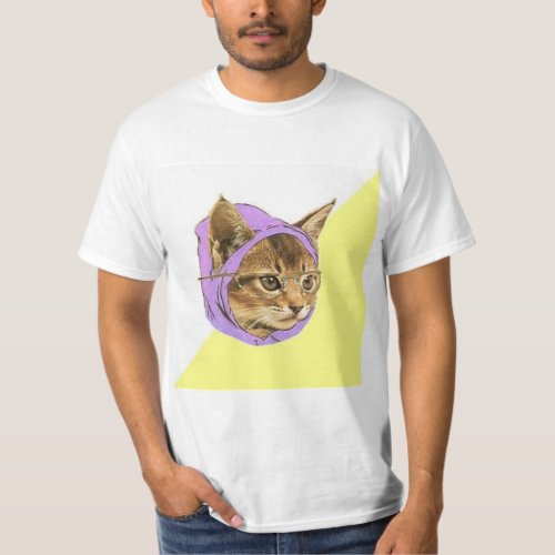 Hipster Kitty Cat Advice Animal Meme T_Shirt