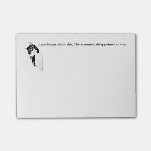 Hipster Kitty Post-Its Post-it Notes