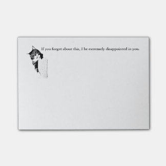 Hipster Kitty Post-Its Post-it Notes