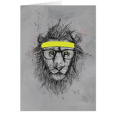 Hipster lion (Front)