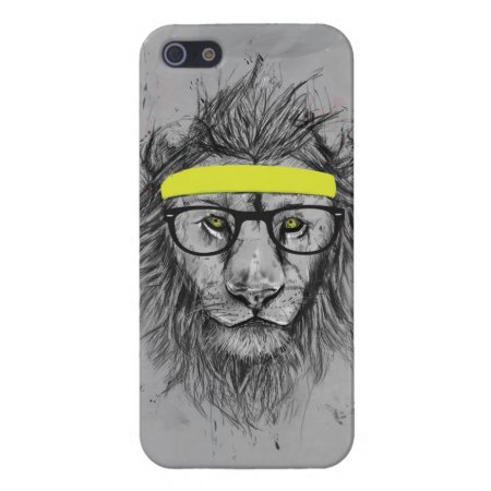 Hipster Lion Case For Iphone Se/5/5s