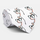Hipster Llama Tie