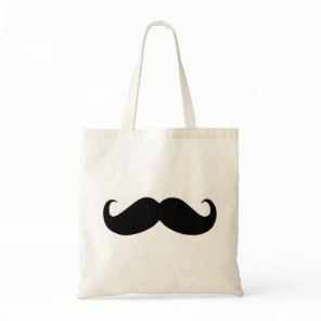 Hipster Mustache Budget Tote Bag