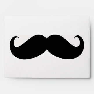Hipster Mustache Envelope