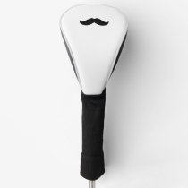 Hipster Mustache Golf Head Cover