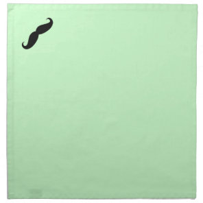 Hipster Mustache Handkerchief Napkin