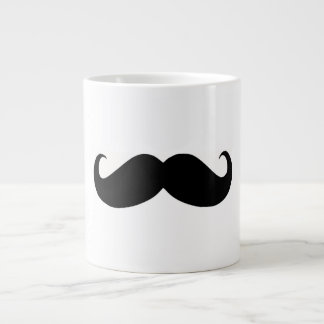 Hipster Mustache Jumbo Mug