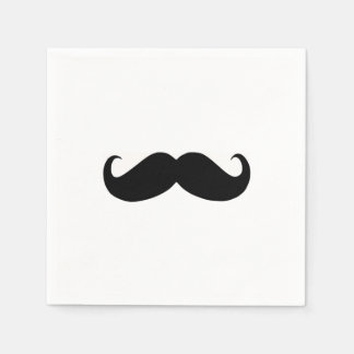 Hipster Mustache Paper Napkin