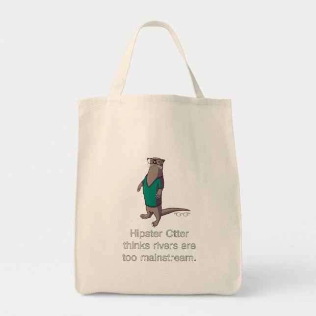 Hipster Otter Bag (Front)