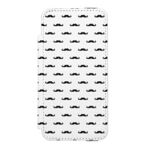 Hipster pattern wallet case for iPhone SE/5/5s