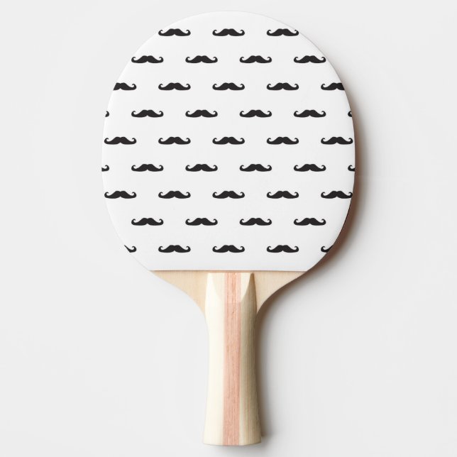 Hipster pattern Ping-Pong paddle (Front)