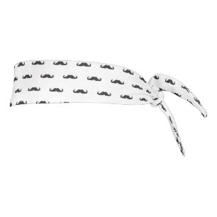 Hipster pattern tie headband