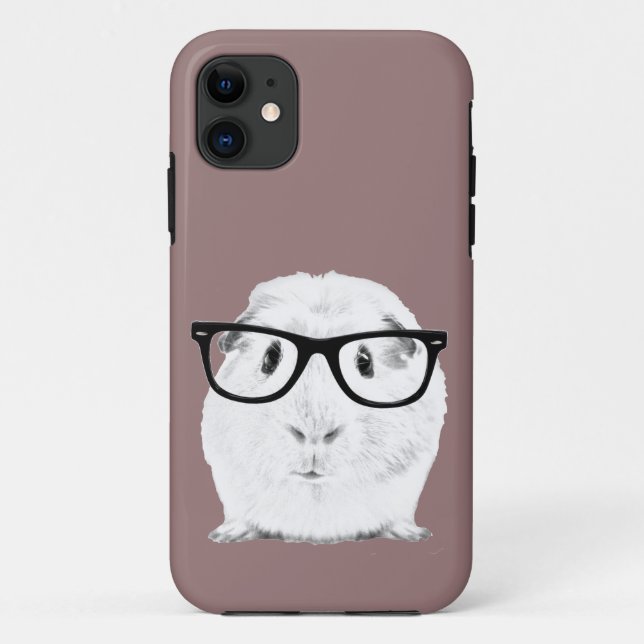 Hipster Pigster Case-Mate iPhone Case (Back)