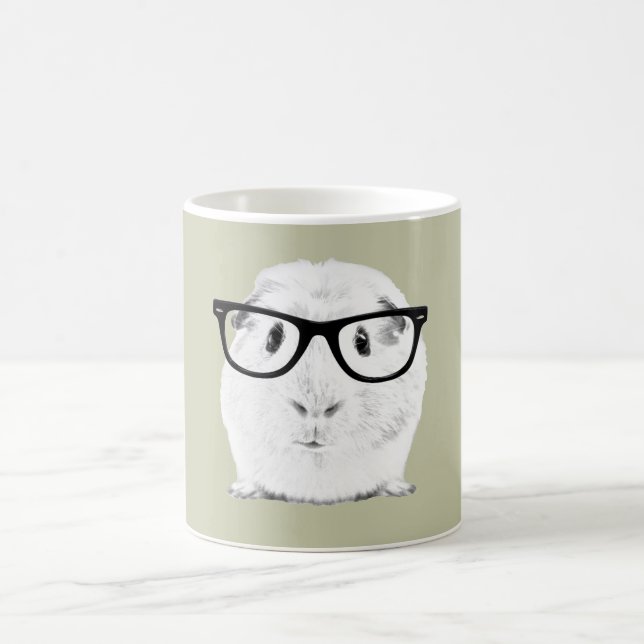 Hipster Pigster Coffee Mug (Center)