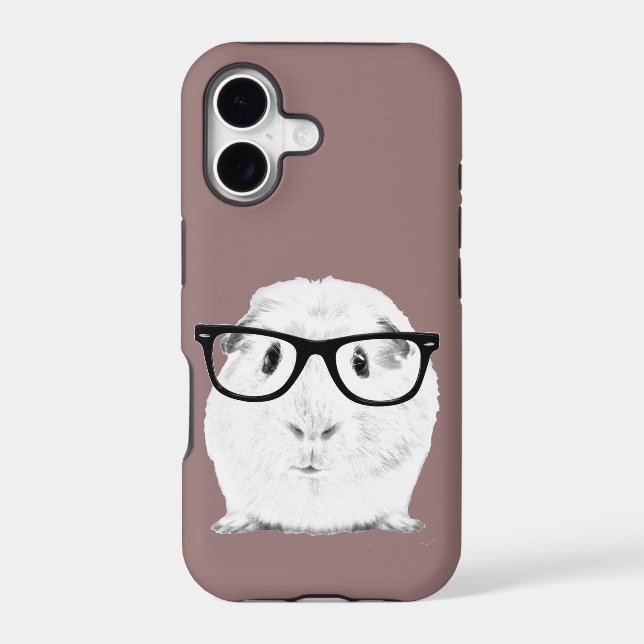 Hipster Pigster Iphone Case (Back)