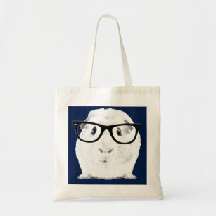 Hipster Pigster Tote Bag