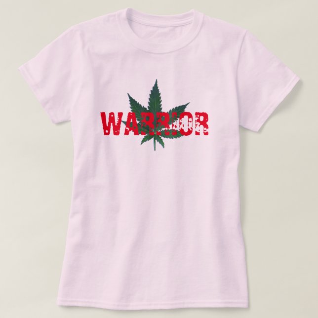 Hipster Pot warrior funny t-shirt design (Design Front)