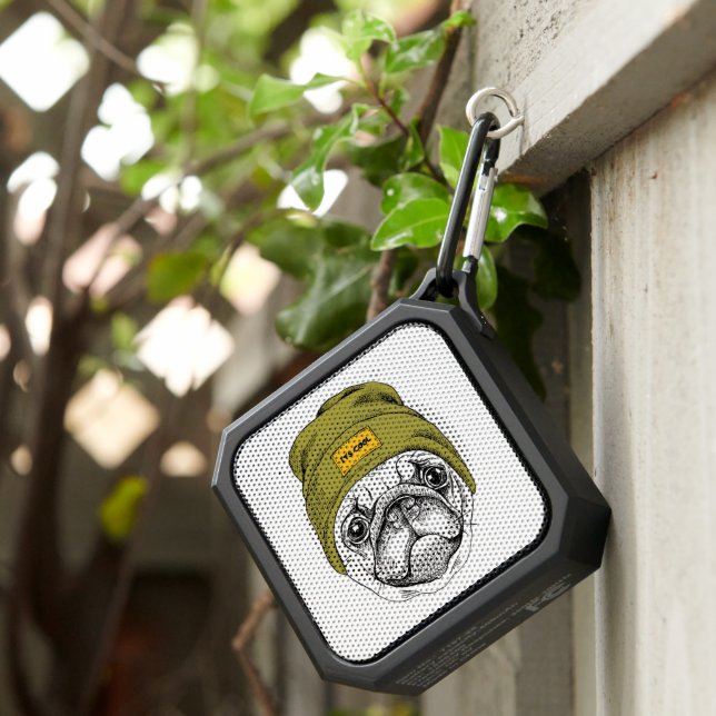 Hipster Pug | It's Cool Bluetooth Speaker (Inisitu)